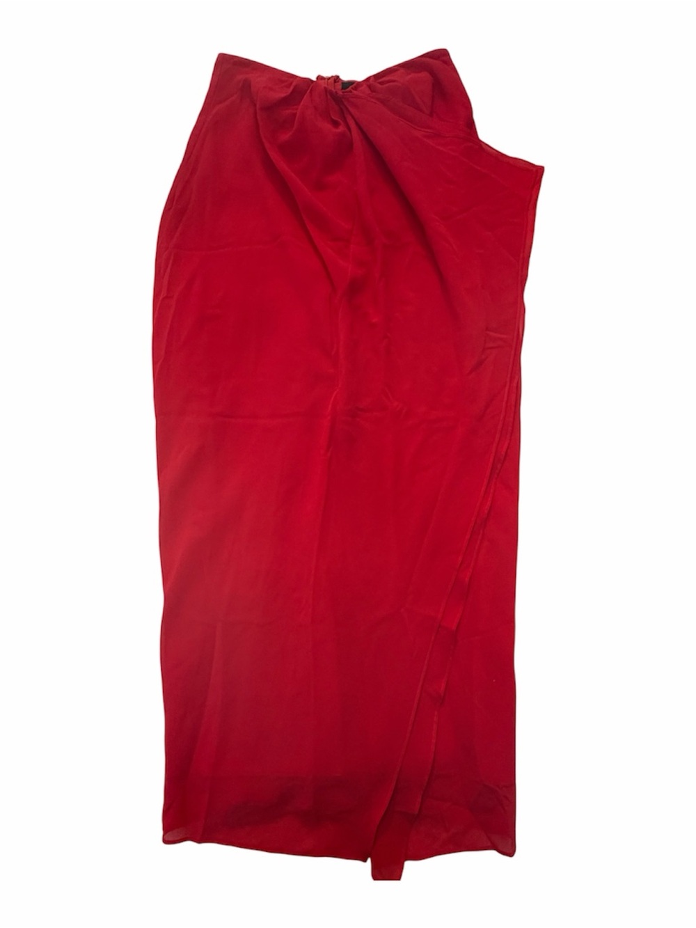 Ark & Co Red Wrap Maxi Skirt